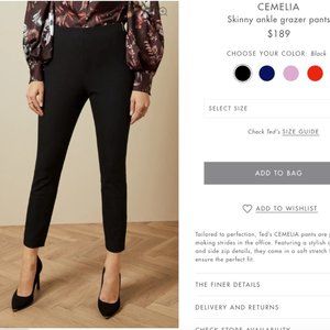 Ted Baker Cemelia Skinny Ankle Grazer 